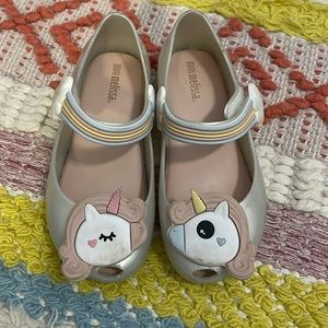 Mini Melissa Unicorn shoes
